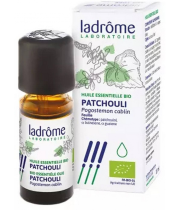 Ladrôme Huile Essentielle Patchouli (Pogostemon cablin) Bio 10 ml