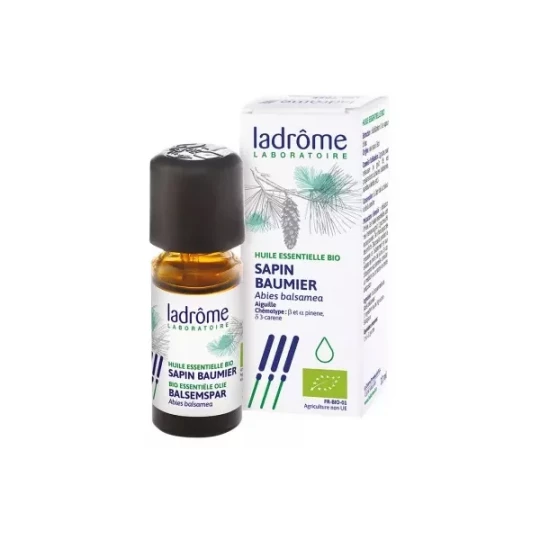 Ladrôme Huile Essentielle Sapin Baumier (Abies balsamea) Bio 10 ml