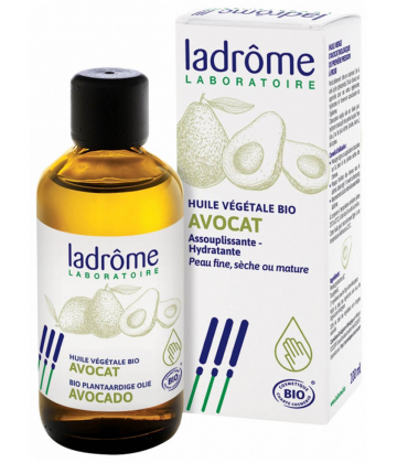 Ladrôme Huile Végétale d'Avocat Bio 100 ml