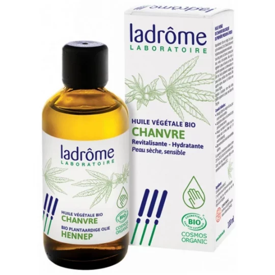 Ladrôme Huile Végétale de Chanvre Bio 100 ml