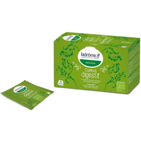 Ladrôme Infusion Bio Confort Digestif Sachets x 20