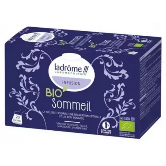 Ladrôme Infusion Bio Sommeil Sachets x 20