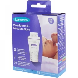 Lansinoh Sachets de Conservation de Lait Maternel x 25