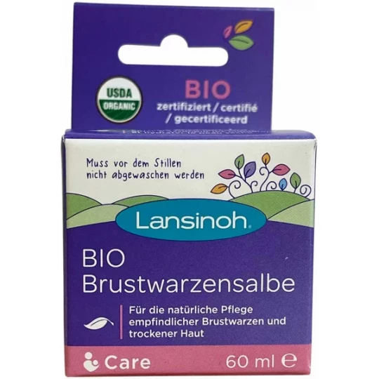 Lansinoh Baume Allaitement Bio 60 ml