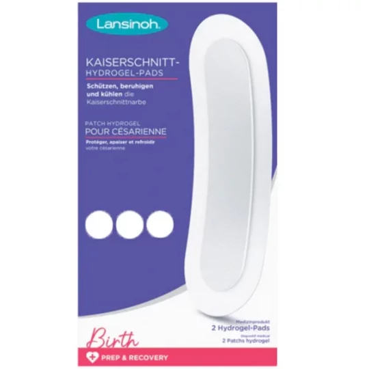 Lansinoh Patch Hydrogel pour Césarienne Patchs x 2