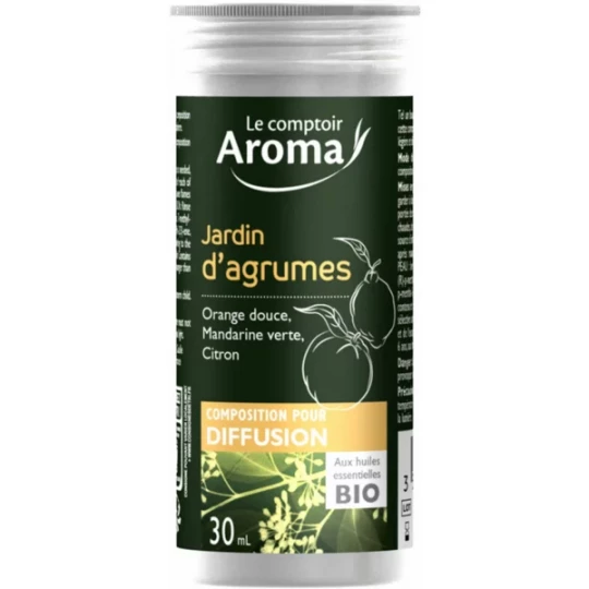Le Comptoir Aroma Composition pour Diffusion Jardin d'Agrumes 30 ml