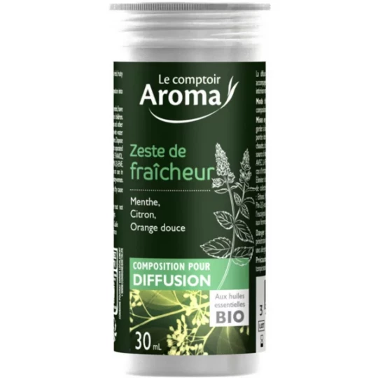 Le Comptoir Aroma Composition pour Diffusion Zeste de Fraîcheur 30 ml