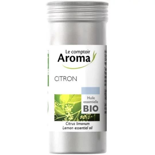 Le Comptoir Aroma Huile Essentielle Citron (Citrus limon) Bio 10 ml