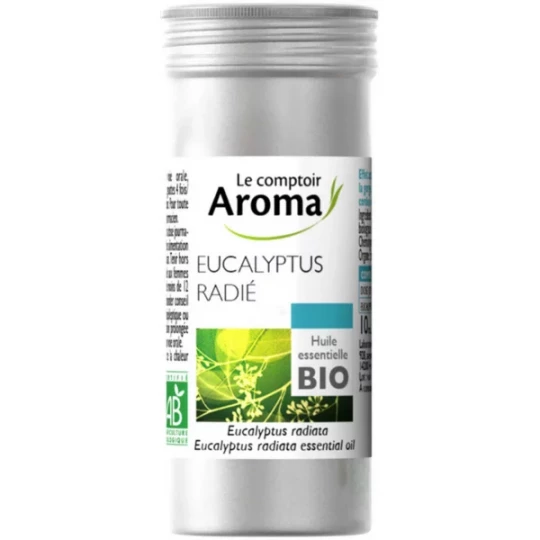 Le Comptoir Aroma Huile Essentielle Eucalyptus Radié (Eucalyptus radiata) Bio 10 ml
