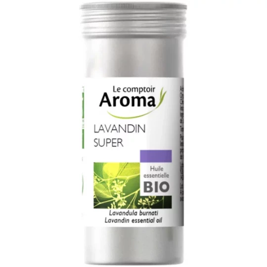 Le Comptoir Aroma Huile Essentielle Lavandin Super (Lavandula burnati) Bio 10 ml
