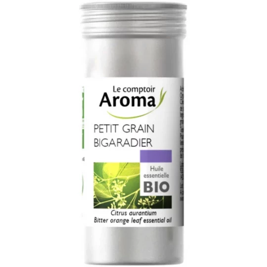 Le Comptoir Aroma Huile Essentielle Petit Grain Bigaradier (Citrus aurantium) Bio 10 ml