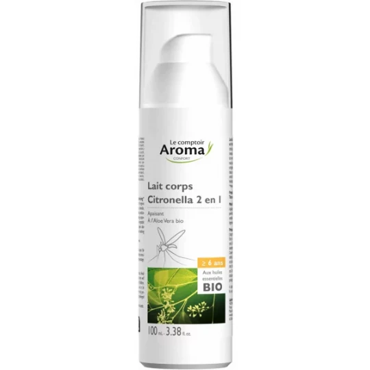 Le Comptoir Aroma Lait Corps Citronella 2 en 1 100 ml