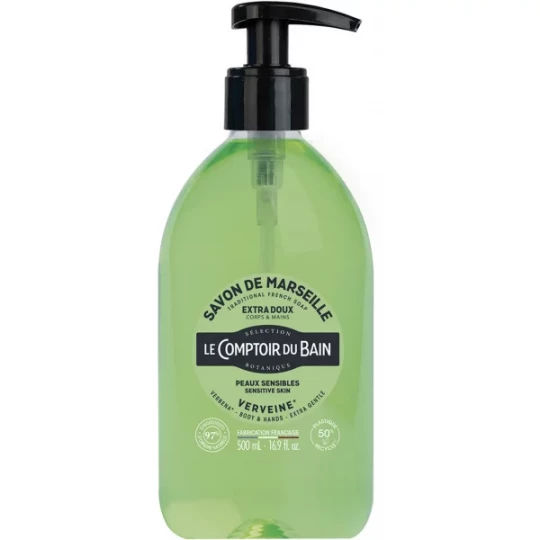 Le Comptoir du Bain Savon de Marseille Verveine 500 ml