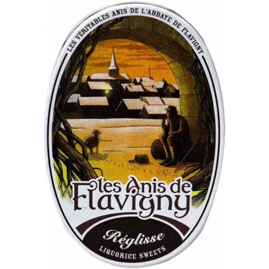 Les Anis de Flavigny Bonbons Réglisse 50 g