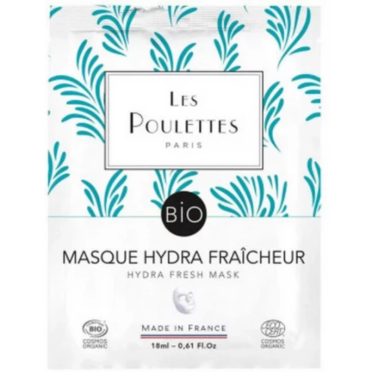 Les Poulettes Paris Masque Hydra Fraîcheur Bio 18 ml