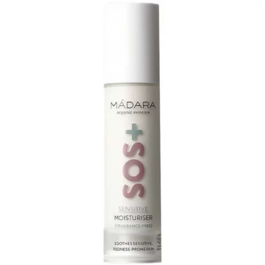 Mádara SOS+ Sensitive Moisturiser Crème Hydratante Bio 50 ml