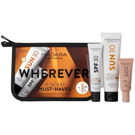 Mádara Wherever Suncare Must-Haves