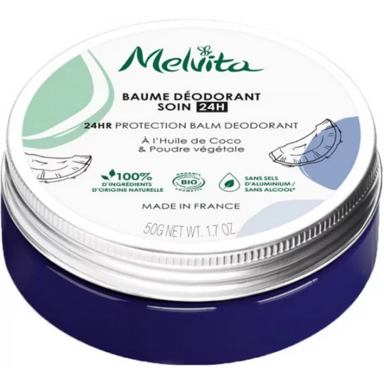 Melvita Baume Déodorant Bio 50 g
