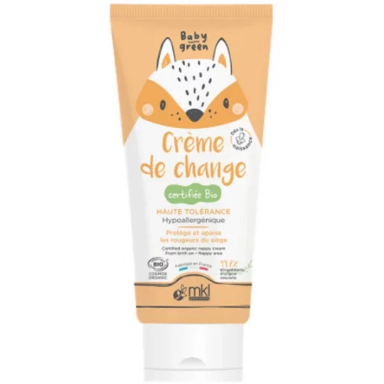 MKL Green Nature Baby Green Crème de Change Bio 75 ml