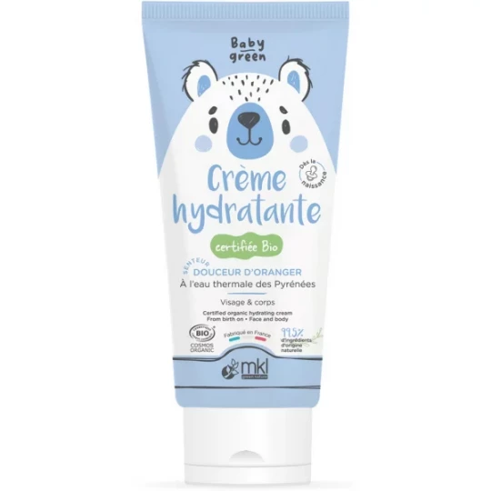 MKL Green Nature Baby Green Crème Hydratante Bio 100 ml