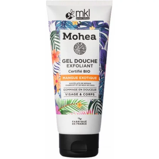 MKL Green Nature Mohea Gel Douche Exfoliant Mangue Exotique Bio 200 ml
