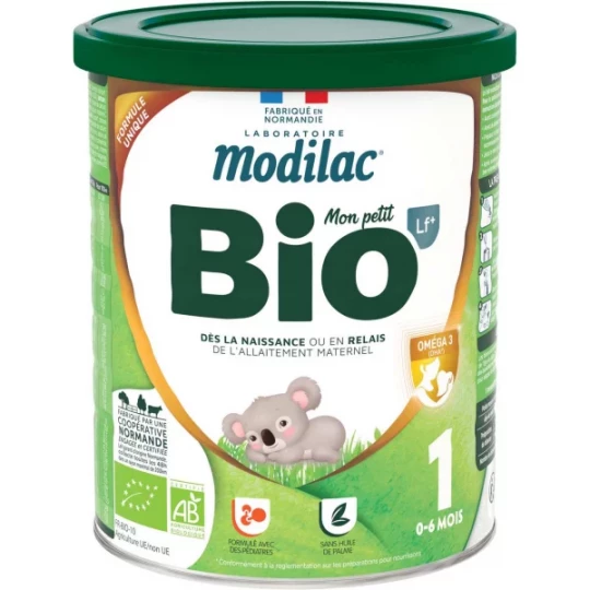 Modilac Bio 1er Âge 0-6 Mois 800 g