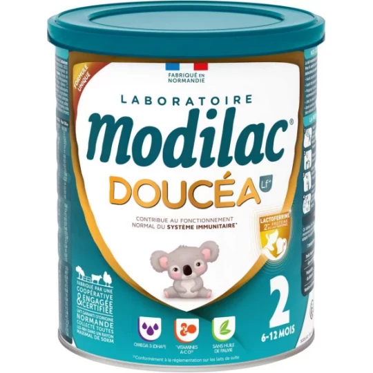 Modilac Doucéa 2 de 6 à 12 Mois 820 g