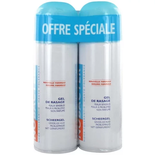 Nobacter Gel de Rasage 2 x 150 ml