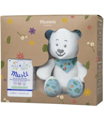 Mustela Musti Eau de Soin Parfumée 50 ml + Peluche