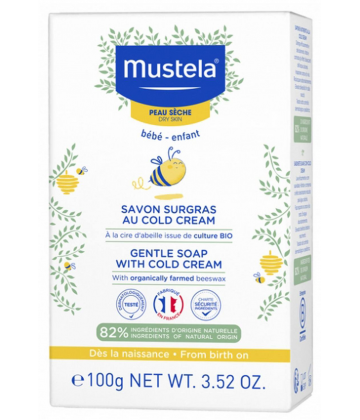 Mustela Savon Surgras au Cold Cream Nutri-Protecteur 100 g