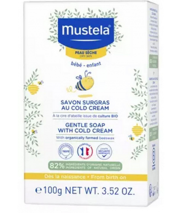 Mustela Savon Surgras au Cold Cream Nutri-Protecteur 100 g