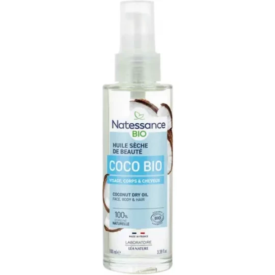 Natessance Coco Protège et Sublime Huile Sèche Bio 100 ml