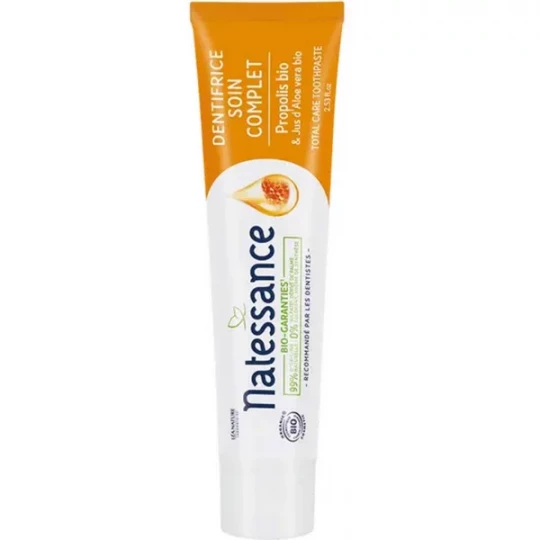 Natessance Dentifrice Soin Complet Propolis Bio 75 ml