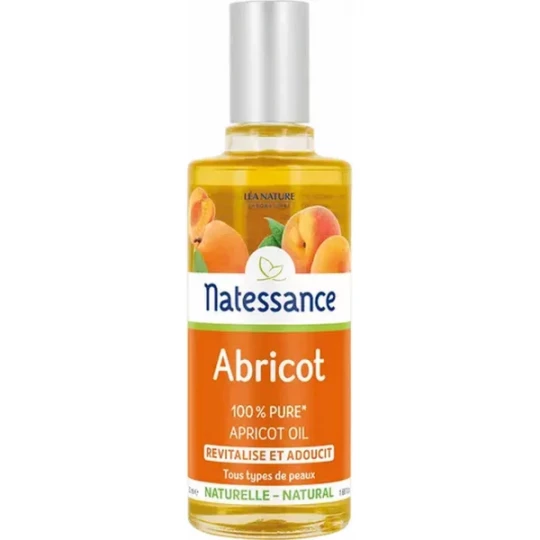 Natessance Huile d'Abricot Revitalise et Adoucit 50 ml