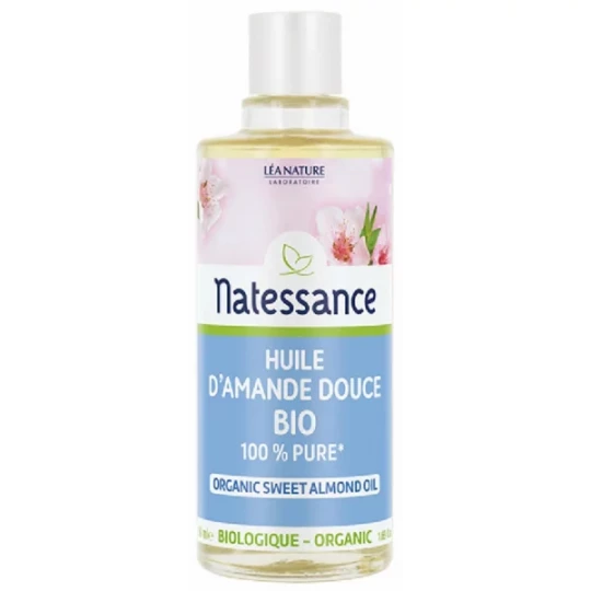 Natessance Huile d'Amande Douce Bio 50 ml