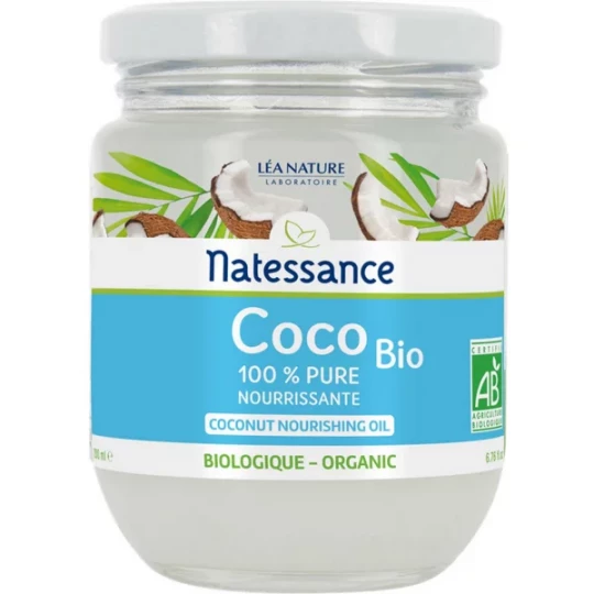 Natessance Huile de Coco Bio 200 ml