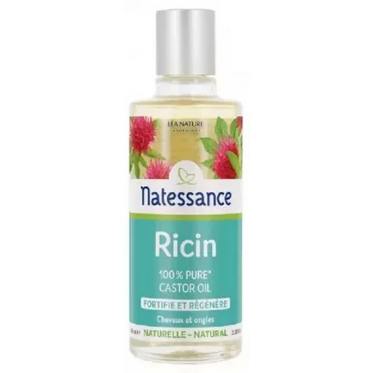Natessance Huile de Ricin Fortifiante et Régénérante 100 ml