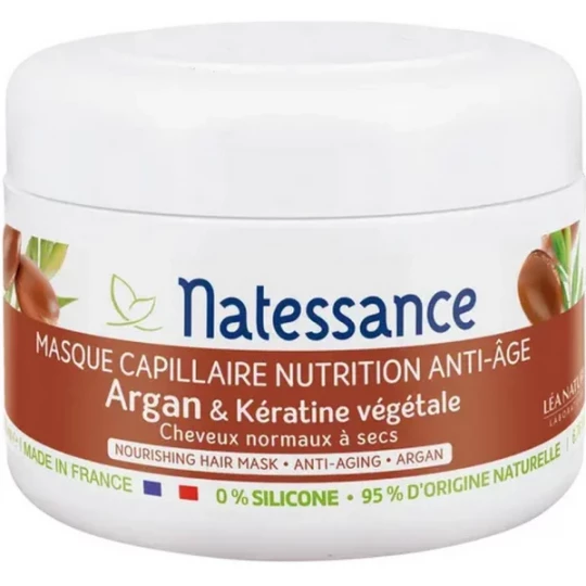 Natessance Masque Capillaire Argan 200 ml