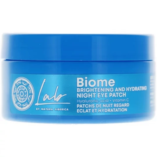 Natura Siberica Lab Biome Patchs Yeux Nuit Éclat et Hydratation Patchs x 60