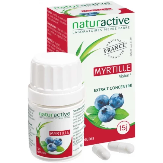 Naturactive Myrtille Gélules x 30
