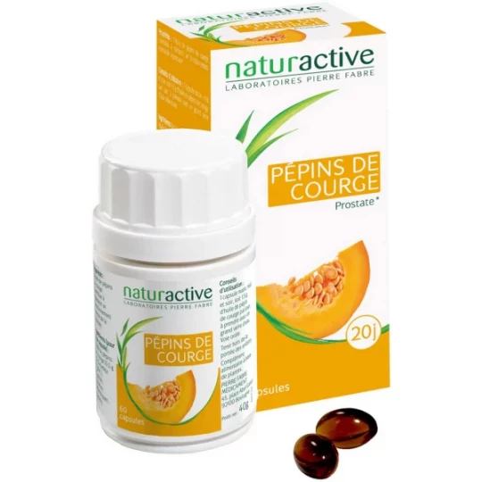 Naturactive Pépins de Courge Capsules x 60
