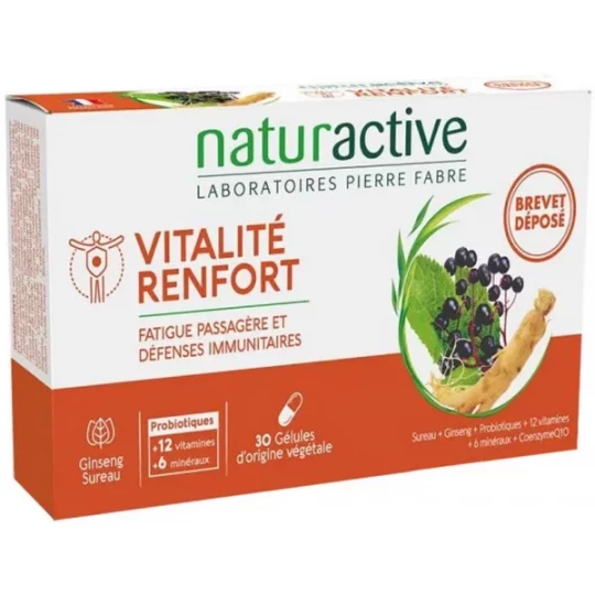 Naturactive Vitalité Renfort Gélules x 30