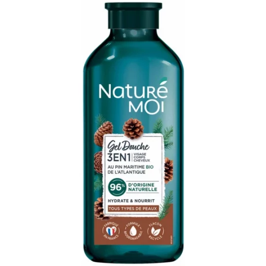 Naturé Moi Gel Douche 3 en 1 Pin Maritime Bio 250 ml