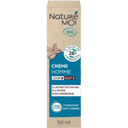 Naturé Moi Homme Crème Jour et Nuit Cascara Bio 50 ml