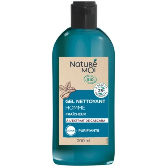 Naturé Moi Homme Gel Nettoyant Cascara Bio 200 ml