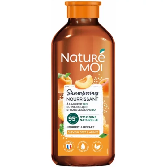 Naturé Moi Shampoing Nourrissant Abricot Huile de Sésame Bio 250 ml