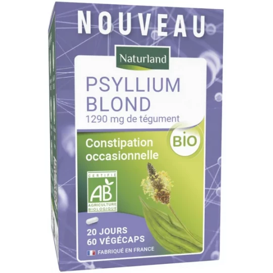 Naturland Psyllium Blond Végécaps x 60