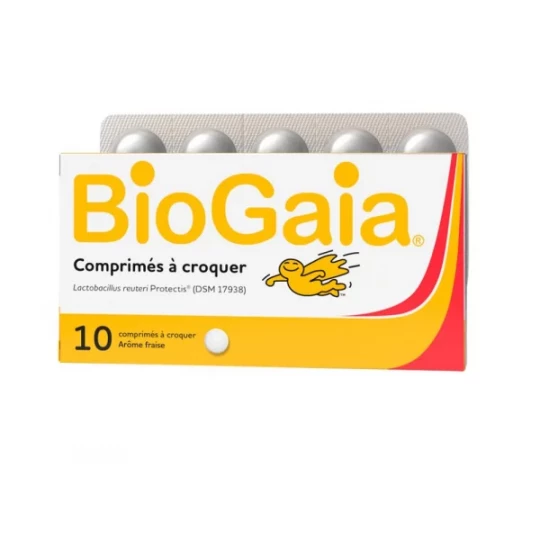 BioGaia Goût Fraise x 10
