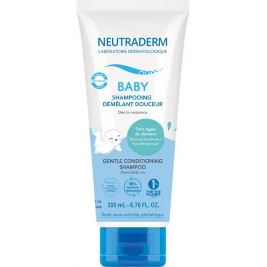 Neutraderm Baby Shampoing Démêlant Douceur 200 ml