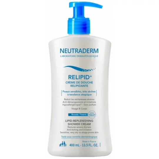 Neutraderm Relipid+ Crème de Douche Relipidante 400 ml